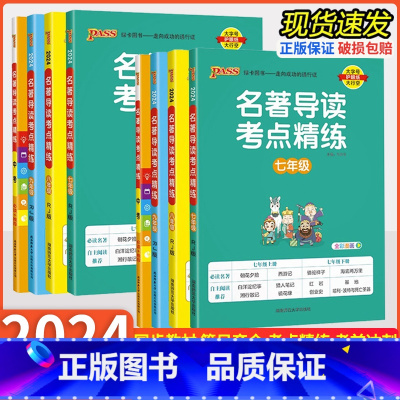 名著导读考点精炼[七年级全一册] 初中通用 [正版]2024新版初中名著导读考点精练七八九年级中考名著导读与考点同步解读