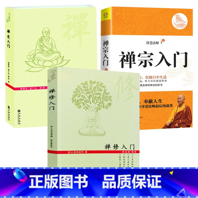 [正版]3册禅宗入门+禅修入门+禅定入门 佛教禅定书禅修入门因是子静坐法袁了凡静坐要诀修习止观坐禅法要童蒙止观六妙法门