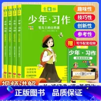 全四册 意林少年习作 小学通用 [正版]2023年新版意林少年习作系列全4册少年版16周年拐角遇见成长笔尖上的自然课中考