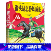 单本全册 [正版]彩图注音版钢铁是怎样炼成的小学生一年级二年级三年级上册下童话文学图书本小学生课外阅读书籍少儿读物儿童故