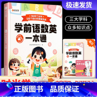 [有声书]学前语数英一本通整套 [正版]学前语数英一本通整套2-8岁孩子学习神器 JST早教有声书点读发声幼儿启蒙认知手