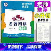 小升初名著阅读集训 小学通用 [正版]2023新版培优新帮手 小升初名著阅读集训 小学语文名著阅读训练安徒生童话水浒西游