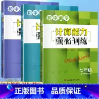 [正版]新版共3本 初中数学计算能力强化训练 七八九年级+中考 初一初二初三数学专项训练专题练习册789年级数学培优提