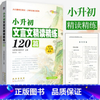 文言文精读精练120篇(3-6年级适用) 小学升初中 [正版]68所助学图书 小升初文言文精读精练120篇 3-6年级使