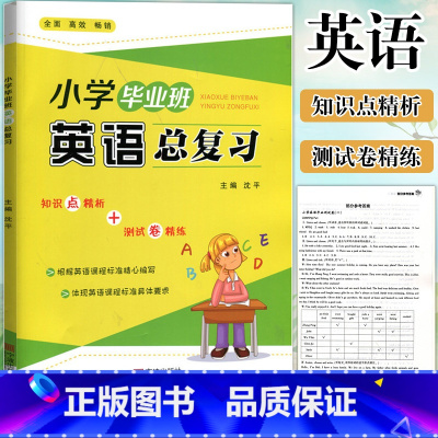 [正版]2023新版 小学毕业班英语总复习 宁波出版社 6年级小升初英语总复习资料专项训练6升7英语基础知识大全复习巩