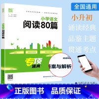 语文阅读80篇 小学通用 [正版]2023通城学典 小学语文阅读80篇专项通典3三4四年级五5六6年级语文阅读理解专项突