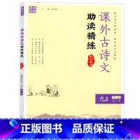 课外古诗文助读精练 九年级/初中三年级 [正版]通城学典 课外古诗文助读精练九年级全一册人教版RJ文言文拓展阅读理解初三