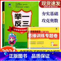 2本[举一反三+专题卷] 小学三年级 [正版]2024新版奥赛王举一反三3年级上册下册人教版通用小学数学思维训练专题试卷
