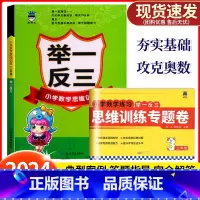 2本[举一反三+专题卷] 小学三年级 [正版]2024新版奥赛王举一反三3年级上册下册人教版通用小学数学思维训练专题试卷