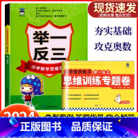 2本[举一反三+专题卷] 小学四年级 [正版]2024新版奥赛王举一反三4年级上册下册人教版通用小学数学思维训练专题试卷