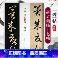 [正版]赵孟頫临十七帖一碑一帖历代碑帖精粹中国碑帖名品临摹法书选拓本历代名家经典艺术书法篆刻碑帖书法教程书籍上海辞书出