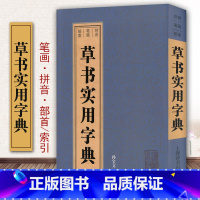 [正版]草书实用字典 拼音笔画部首 孙宝文编简体旁注草书书法字典毛笔软笔书法工具书 上海辞书出版