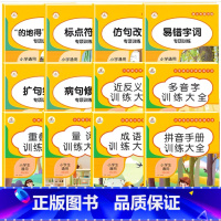 小学语文知识_专项训练+训练大全_全套12册 小学通用 [正版]6册 小学语文字词语专项训练 1-6年级知识大全基础集锦