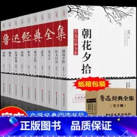 鲁迅经典全集套装10册 [正版]全10册鲁迅全集原著无删减经典作品集 六 七年级阅读课外书 朝花夕拾狂人日记故乡野草呐喊
