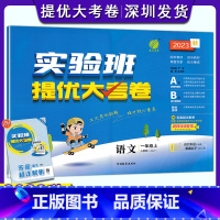 语文 一年级上 [正版]2023秋 小学语文实验班提优大考卷一年级上册人教版 1年级上册语文单元基础巩固分层能力提优期中