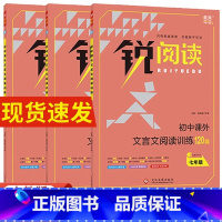 课外文言文阅读训练 七年级/初中一年级 [正版]初中文言文阅读强化训练120篇七年级文言文阅读训练周计划真题演练专项训练