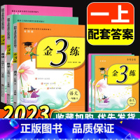 2023秋 一年级上.语数英(套装3本).江苏专用 小学通用 [正版]2023秋金三练一年级二年级三年级四年级五年级六年