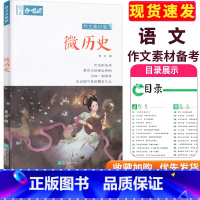 语文作文合唱团——微历史 高中通用 [正版]2023作文合唱团微历史畅读版主题素材作文素材高中生高1-2-3年级语文写作
