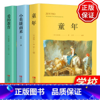 [正版]六年级上册必读经典书目全套 童年 爱的教育 小英雄雨来全3册快乐读书吧六年级小学生课外书必读经典童话故事名著阅