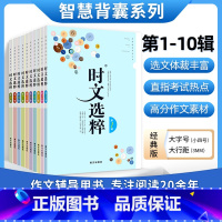 [全套10册]时文选粹1-10辑 初中通用 [正版]时文选粹智慧背囊作文素材时文选萃语文小学初中高中版课外阅读书籍满分作