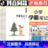 [正版]抖音同款 学霸笔记小学 全套3本手写版王一川小学学霸笔记小学通用小学笔记三四五六年级高分语文数学英语全复习资料