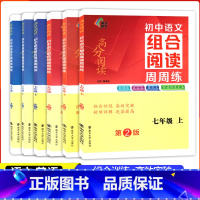 [正版]2023新版 南大教辅初中语文英语高分阅读 组合阅读周周练七年级八年级九年级上册下册全国通用版7/8/9/年级