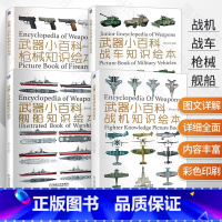 战机+战车+舰船+枪械(4本) [正版] 武器小百科 舰船 战车 枪械 战机 知识绘本 灌木文化 坦克 战列舰 巡洋舰