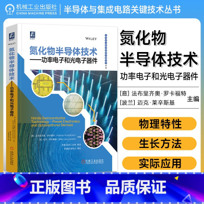 [正版]氮化物半导体技术 功率电子和光电子器件 高电子迁移率晶体管垂直型功率器件发光激光二极管垂直腔面发射激光器应用书