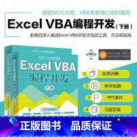 [正版]Excel VBA 编程开发(下册)VBA编程初级、中级、高级从入门到精通教程 vba开发大全 vba高级编程