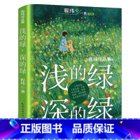 浅的绿,深的绿 [正版]浅的绿,深的绿程玮作品集 程玮著 小学生五年级阅读书 百班千人共度书目小学生五六年级课外书长江文