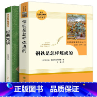 钢铁是怎样练成的+经典常谈2册 [正版]钢铁是怎样炼成的原著 经典常谈朱自清著 八年级下册课外书 初二阅读书籍 初中生人