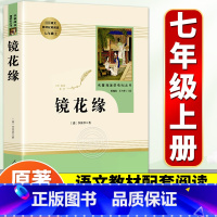 [正版]镜花缘七年级上册 李汝珍著人民教育出版社原著无删减完整版 初中生非必读学生7人教版世界名著文学教育读物白话版文