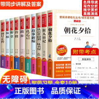 [全套10册]鲁迅经典必读全集 [正版]全套2册野草 故乡鲁迅原著经典必读作品集 六年级必读的课外书老师读本上册下册适合
