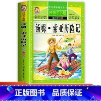 汤姆·索亚历险记 [正版]汤姆索亚历险记彩图加厚版中文版注音版完整版全集儿童文学语文名著故事小学生一年级二年级三四年级老