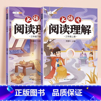 阅读理解上下册 小学三年级 [正版]斗半匠/三年级阅读理解训练题 小学语文人教版3年级上册下册专项训练书看图写话每日一练