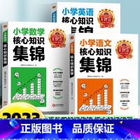 核心知识集锦[语文+数学+英语] 小学通用 [正版]小学核心知识集锦语文数学英语大盘点一年级二年级三四五六年级重点知识大