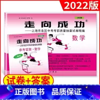 [正版]2022年版走向成功 中考二模卷 数学 试卷+答案 上海中考二模卷 初三数学试卷 上海市区县中考考前质量抽查试