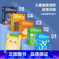 [入门篇]2-3岁64幅场景迷宫 [正版]儿童益智进阶迷宫训练 从简到难幼儿园大班中班宝宝左右脑智力潜能开发儿童思维训练