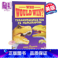 [正版]中商原版谁会赢?霸王龙与迅猛龙 英文原版 Tyrannosaurus Rex Vs. Velociraptor