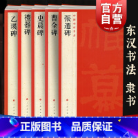 [正版]乙瑛碑/礼器碑/史晨碑/曹全碑/张迁碑 中国碑帖名品汉隶书法高清临摹字帖上海书画出版社系列 篆刻素材
