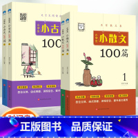 [全4册]小散文100篇+小古文100篇 小学通用 [正版]2023 小散文遇见小古文160篇1-6年级小学生小古文10