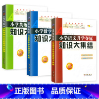 语文数学英语[全新升级版] 小学升初中 [正版]知识大集结数学人教版全国通用数学练习题思维训练68所名校小学升学夺冠资料