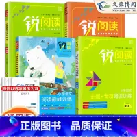 4本套装--阅读巅峰训练+阅读真题80篇+专项阅读训练+阅读与写作 小学四年级 [正版]小学锐阅读语文主题+专项阅读训练