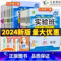 [人教版]语数英物化 5本套装 九年级上 [正版]2024实验班提优训练九年级上册下册语文数学英语物理化学政治历史人教版