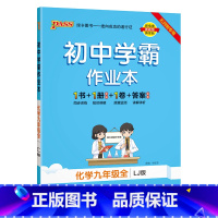 [同步练习]化学 九年级 [正版]五四制鲁教版2023秋初中学霸作业本化学九年级上册下册全套同步练习册pass绿卡图书初