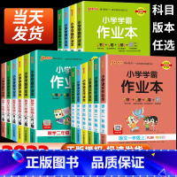 学霸冲A卷 数学 人教版 四年级上 [正版]2023小学学霸作业本一年级二年级三四五六年级上册下册语文数学英语科学同步练