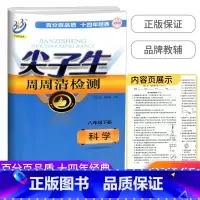 科学[浙教版] 八年级下 [正版]2022新版尖子生周周清检测 八年级下册 数学科学 浙教版 2本 中学生同步练习册初二