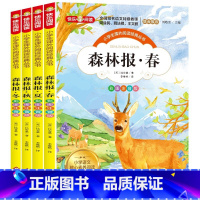 《森林报》(共4册)彩图注音版 [正版]看图猜成语全套4册 小学生课外阅读书籍6-7-8-10-12-15周岁三五年级故