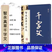 智永真草千字文 [正版]毛笔字帖中国碑帖原色放大品名收藏鉴赏名家书法高清放大本智永千字文王羲之孙过庭赵孟俯兰亭序欧阳询多