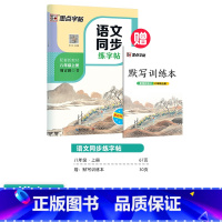 [语文同步练字帖]8年级上(描红) [正版]初中生字帖练字七年级八年级上册练字帖每日一练古诗文中学生楷书钢笔练字本硬笔书